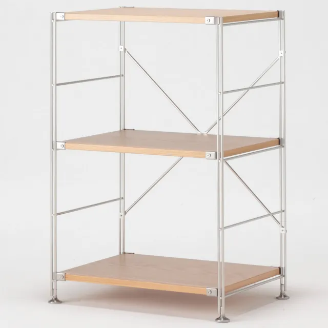 【MUJI 無印良品】SUS橡木層架組/小/(大型家具配送)