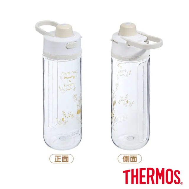 【THERMOS 膳魔師】獨家專售_小熊維尼找橡實篇彈蓋輕水瓶710ml+710ml(TP4329WP-AGBG)