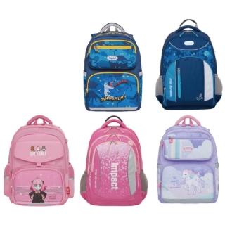 【IMPACT 怡寶】★momo獨家★聯名輕量護脊書包(七龍珠/恐龍/獨角獸/間諜家家酒)