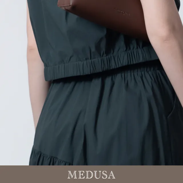 【MEDUSA 曼度莎】現貨-素雅棉質抓皺短袖襯衫 - 2色（M-XL）｜女休閒簡約穿搭(601-5050A)