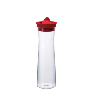 【HARIO】Gmark 冷水壺 1000ml 紅(冷泡壺/1L大容量/WJ-10-R/耐熱溫差120℃)
