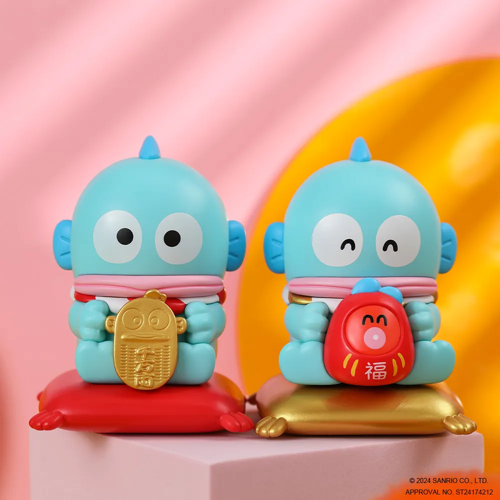 【YENDAR 研達】人魚漢頓招財公仔(達摩/金小判)