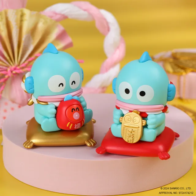 【YENDAR 研達】人魚漢頓招財公仔(達摩/金小判)