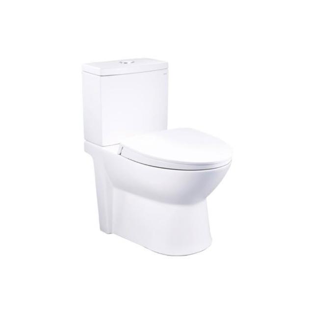 CAESAR凱撒衛浴 CF1440 二段式分體馬桶，臺灣原廠生產，尺寸W390 x D740 x H755 mm，無加熱設計，適合現代衛浴空間。耐用材質、BSMI認證T31465，提供舒適衛浴體驗，提升居家衛生品質。