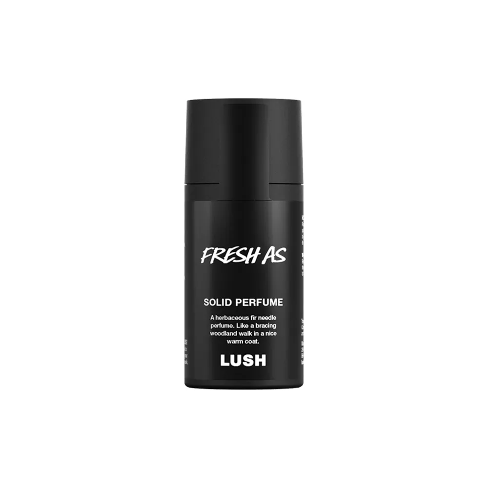 【LUSH 嵐舒】清新活力香水膏 11g(香膏/木質/安息香/冷杉/鳶尾)