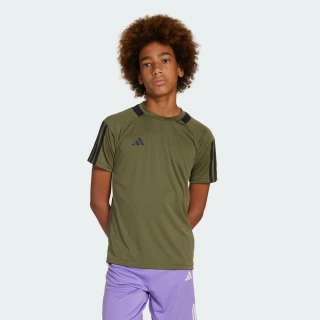 【adidas 愛迪達】AEROREADY 短袖上衣 T恤 乾爽 童裝 JI8685