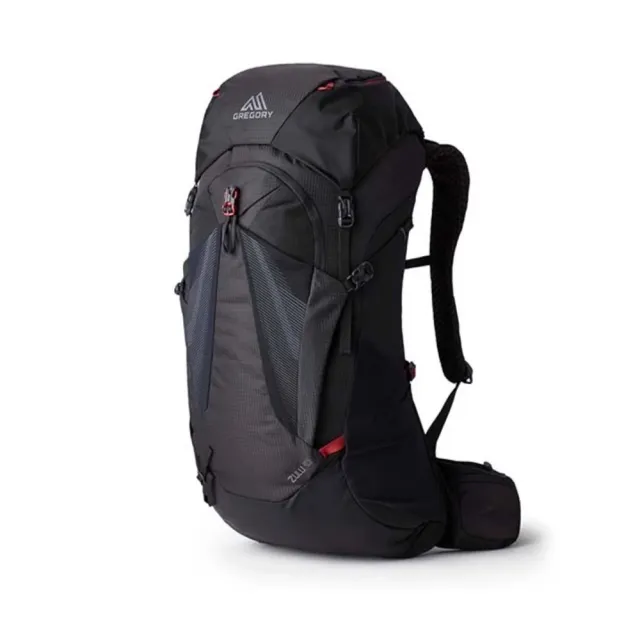 【Gregory】ZULU 45L 男 登山背包 火山黑(145669-0662R)