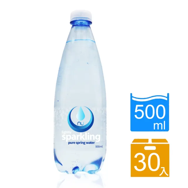 【Nu Pure】氣泡水(500ml X 30瓶)