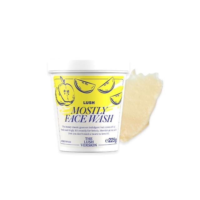 【LUSH 嵐舒】THE LUSH VERSION 百里香舒緩潔面霜 225g(洗面乳/果香/百香果汁/胡椒薄荷/檀香)