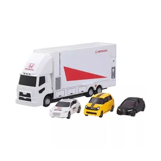 【TOMICA】運輸車組 附三台小車(小汽車)