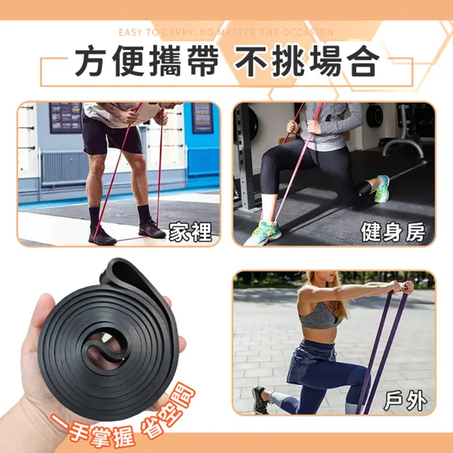 【DREAMCATCHER】健身彈力帶-專業款15磅(拉力帶/彈力帶/拉力繩/阻力帶/健身拉力帶/健身彈力繩)