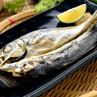【美味邸家】薄鹽日曬竹筴魚一夜干165克x30尾