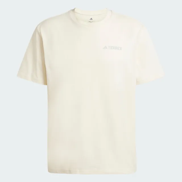 【adidas 愛迪達】Xpl Polygiene T 男 T恤 運動上衣 休閒短袖 米 亞版(JI8314)