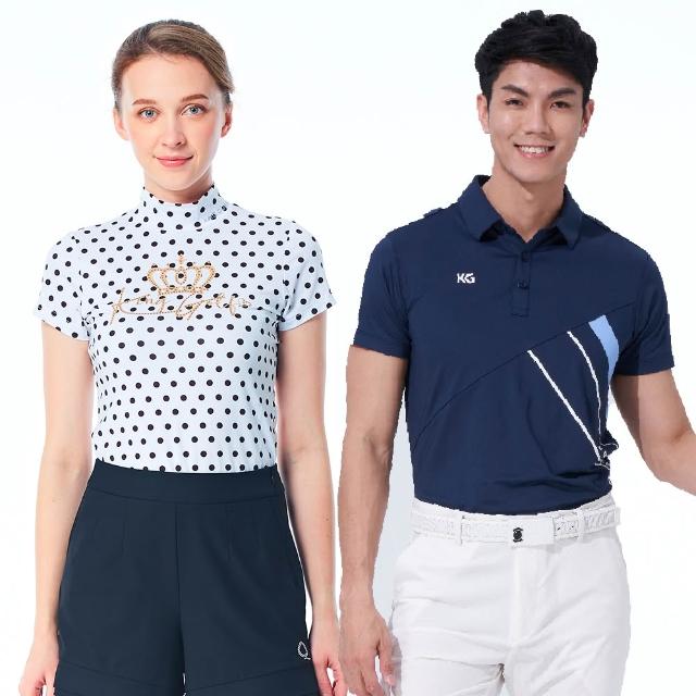 【KING GOLF】速達-獨家特談！女男款透氣機能吸濕排汗POLO衫/高爾夫球衫(多款任選)