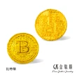 【GJS 金敬順】黃金9999保值小金豆(金重:0.30錢-單顆)
