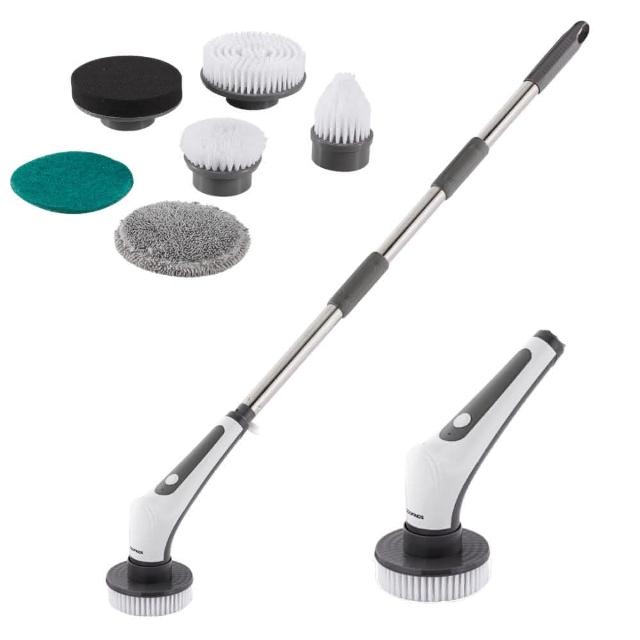  GOOFINDS谷凡 GH1002 銀色手持式無線吸塵器，USB充電設計輕便僅0.38KG，尺寸120*120*320mm，適合居家快速清潔。可洗式集塵筒易拆洗，中國製造，享1年保固並具BSMI認證R3G273，高效吸塵不費力。 