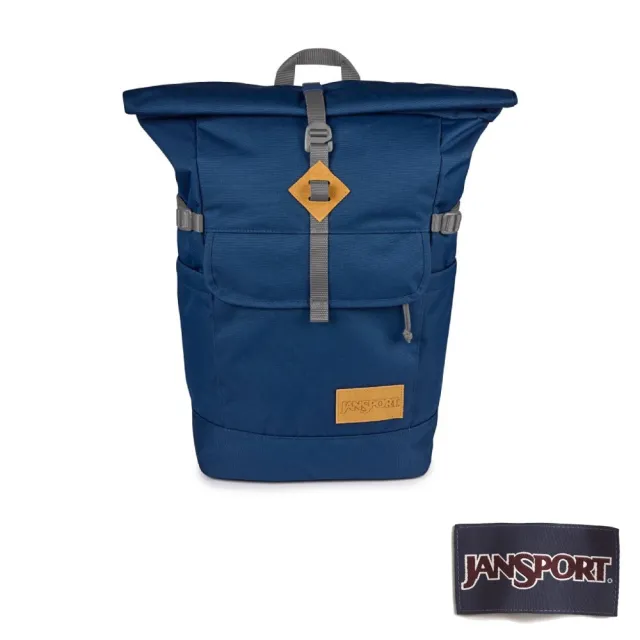 【JANSPORT】雙11 HATCHET ROLLTOP 捲蓋式後背包 海軍藍(JS0A86DK003)