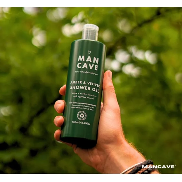 Man Cave Amber & Vetiver英國男士琥珀香根草沐浴精(500ml)