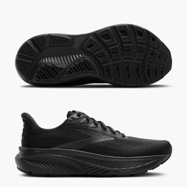【BROOKS】GHOST 17 2E 4E 男款 寬楦 慢跑鞋(1104422E041 灰黑 1104424E 020 048 黑灰 灰橘黑)