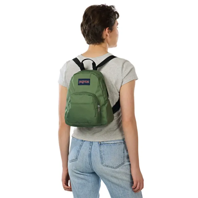 【JANSPORT】雙11 HALF PINT迷你小背包 - 軍綠色(JS00TDH6KM1)