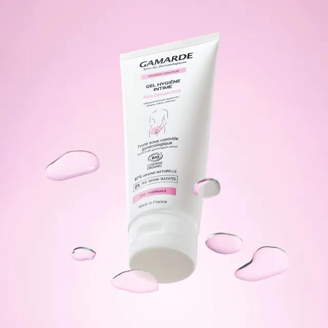 【GAMARDE 珂瑪德】大馬士革玫瑰嫩白私密晶露200ml(嫩白保濕 粉嫩Ｑ彈 玫瑰香氛提升自信魅力)