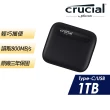 【Crucial 美光】X6 1TB Type-C USB 3.2 Gen 2 外接式ssd固態硬碟(CT1000X6SSD9)