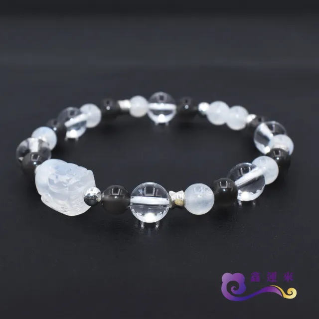 【鑫運來】◎月光石貔貅手鍊