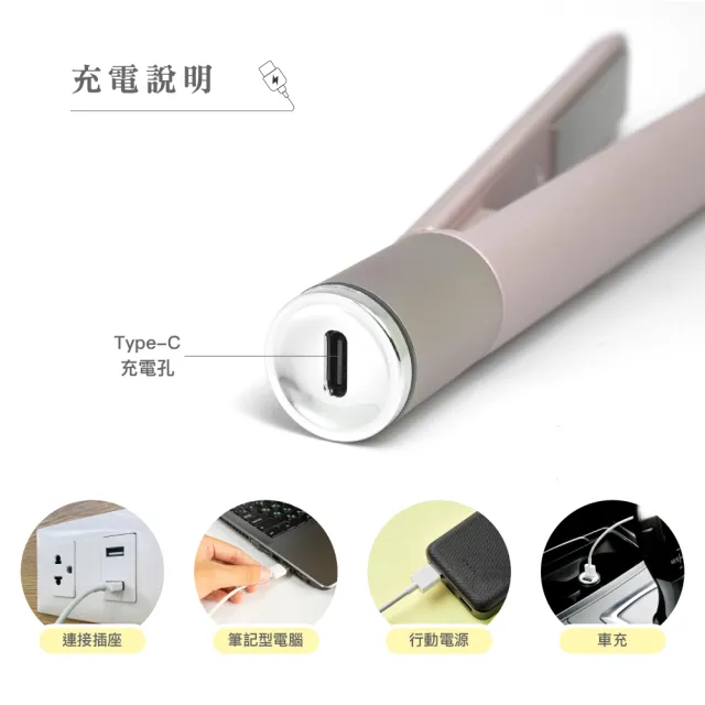 【FUGU Beauty】USB插電式直髮夾 FB-HI01(離子夾/直捲兩用/電棒/電棒捲/平板夾)