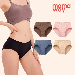 【mamaway 媽媽餵】MERYL抗菌涼感內褲 2入組(孕婦內褲/抗菌內褲/女內褲)