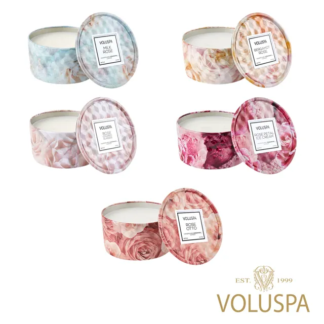 【VOLUSPA】美國Voluspa 2芯錫蠟燭 6oz(多款任選)