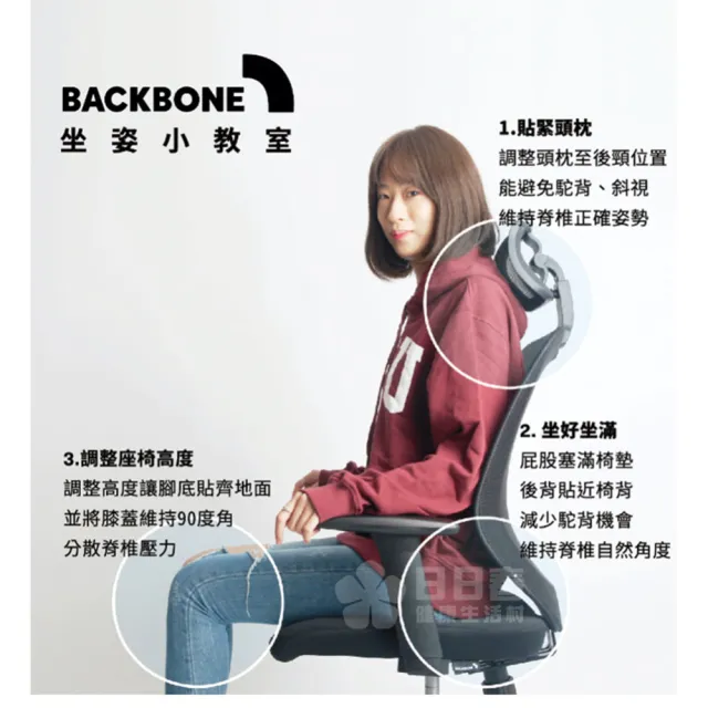 【Backbone】Eagle人體工學椅