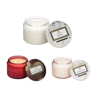 【VOLUSPA】日式庭園系列 JAPONICA 小號玻璃蠟燭 3.2oz/90g(枸杞黃金橙/微笑蘭花/梨香荔枝)