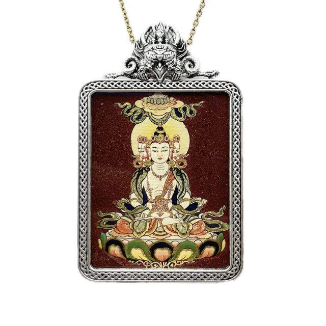 【藏古祥館】紫金砂大日如來唐卡B0148(紫金砂 大日如來 唐卡 生肖屬羊 猴)