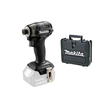 【MAKITA 牧田】日本原裝 18V 充電式 無刷 衝擊 起子機 電鑽(DTD173 RGE 黑色 裸機+箱)