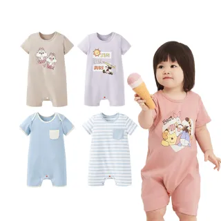 【mamaway 媽媽餵】BABY 連身包屁衣 1入(多款任選)