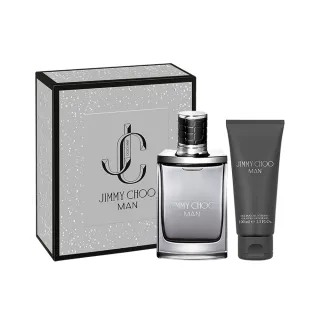 【JIMMY CHOO】同名男性淡香水禮盒(淡香水50ml+沐浴精100ml.專櫃公司貨)