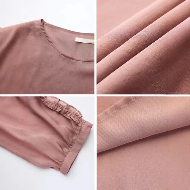 【ALLK 歐楷】新品上架 繡花拼接上衣 圖片色(尺寸L-XXL/中大尺碼/涼爽/透氣)