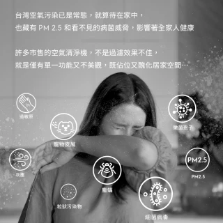 【Electrolux 伊萊克斯】極適家居 500 全淨涼風清淨機(EP51-44WTA 風尚白)