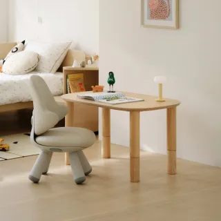 【iloom 怡倫家居】DOODLE 兒童成長桌 可增高(桌子 成長桌 邊桌 兒童桌 成長書桌)