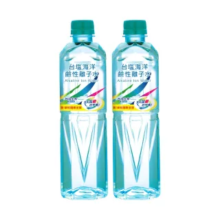 【週期購-台鹽】海洋鹼性離子水600mlx2箱(共48入;官方直營)