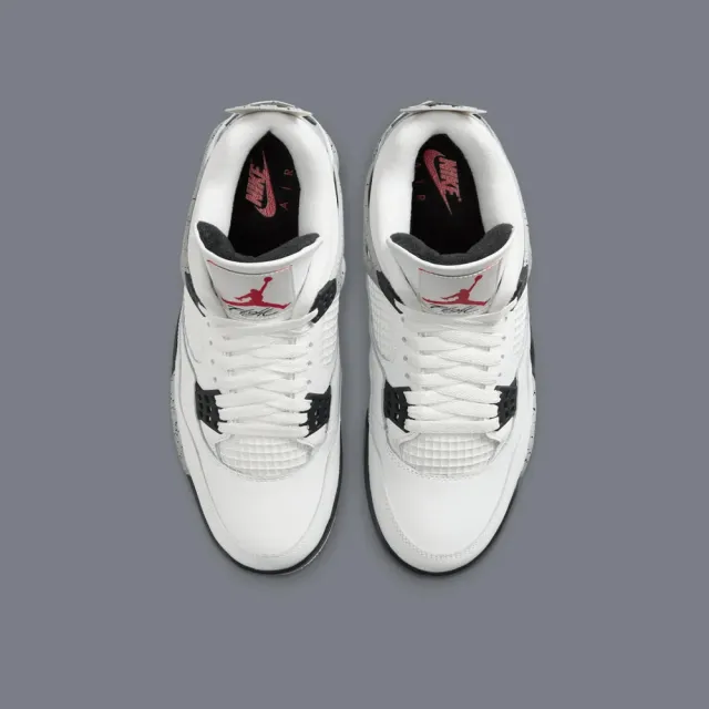 【NIKE 耐吉】籃球鞋 Air Jordan 4 OG White Cement 白水泥 2025經典回歸 男鞋 FV5029-100