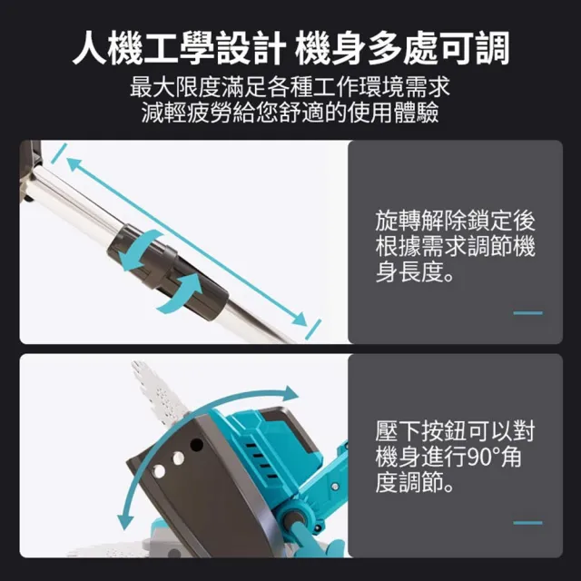 【Ogula 小倉】割草機 推式割草機 9寸修草機 無刷工業-十節兩電送輔助輪+打草繩(三合一/可伸縮/純銅電機)
