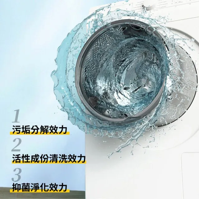 【潔淨專家】沐檬洗衣機清潔抑菌液500ml-3入組(洗槽劑 去污劑 除菌除垢)