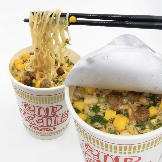 【NISSIN 日清】合味道原味系列杯麵 18入組杯麵 口味任選(海鮮味/鮮蝦味 70g/杯x18杯組) 雙11限定