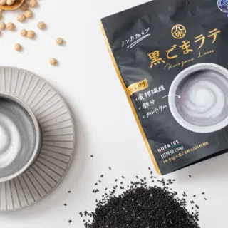 【日本九鬼】三袋入 超細顆粒速溶黑芝麻粉 日本原裝進口無添加化學添加劑無咖啡因(百年優良工廠 職人製粉)