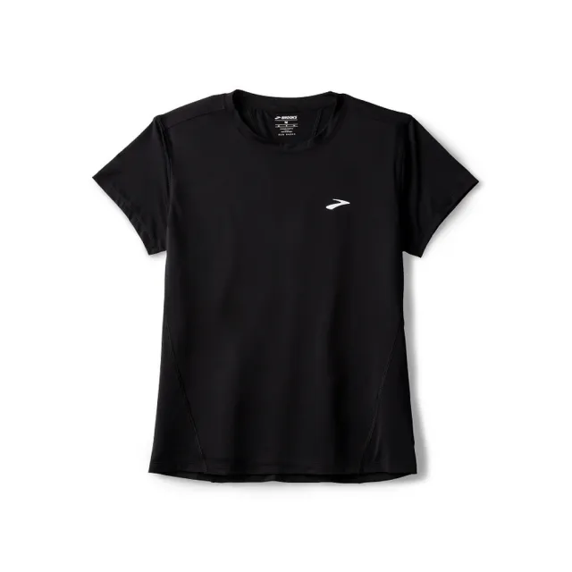 【BROOKS】女 Sprint Free 短袖上衣 3.0_經典黑(221712001)