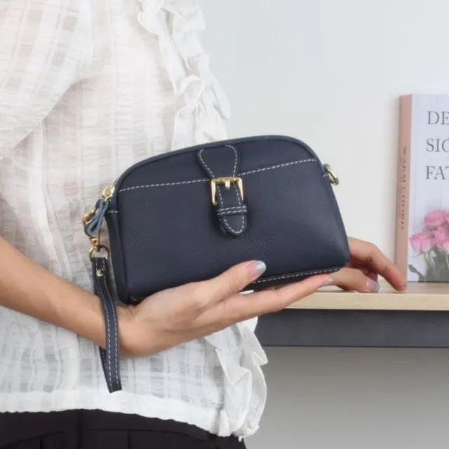 【LEEHER】雙11 真皮包包/小包包/隨身包包/貝殼包/手機包/日常包/通勤包/小廢包/百搭/包包/女生