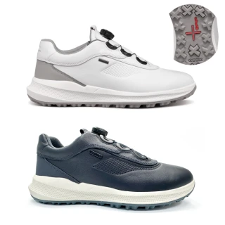 【GEOX】男鞋 休閒鞋 運動鞋 AMPHIBIOX +GRIP 防水防滑多功能鞋 高爾夫鞋(BOA旋鈕 2色)
