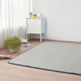 【BELLE VIE】6D可水洗超透氣彈力涼墊-灰色特仕 床墊/和室墊/瑜珈墊/露營可用(雙人特大-180x210cm)