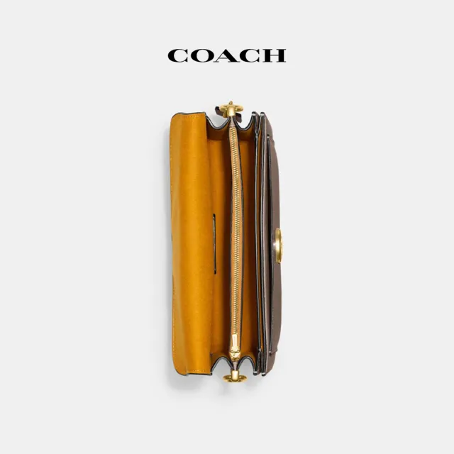 【COACH】蔻馳官方直營 TABBY 26單肩手袋-深石灰色(CH857)